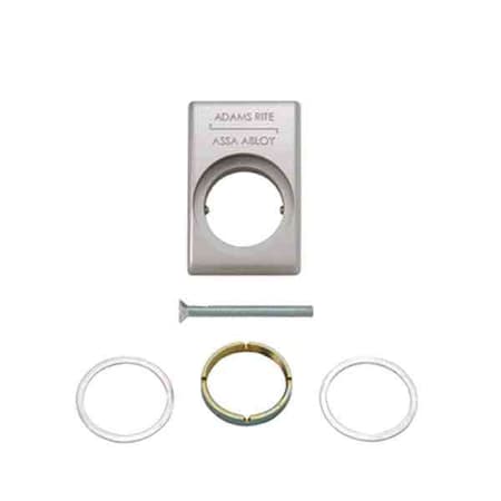 Adams Rite Adams Rite Cylinder Escutcheon, For use with Adams Rite Mortise Cylinder, Aluminum Finish ADR-8650-628